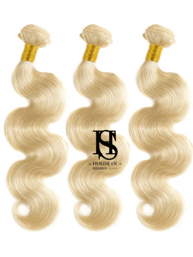 blonde hair bundles